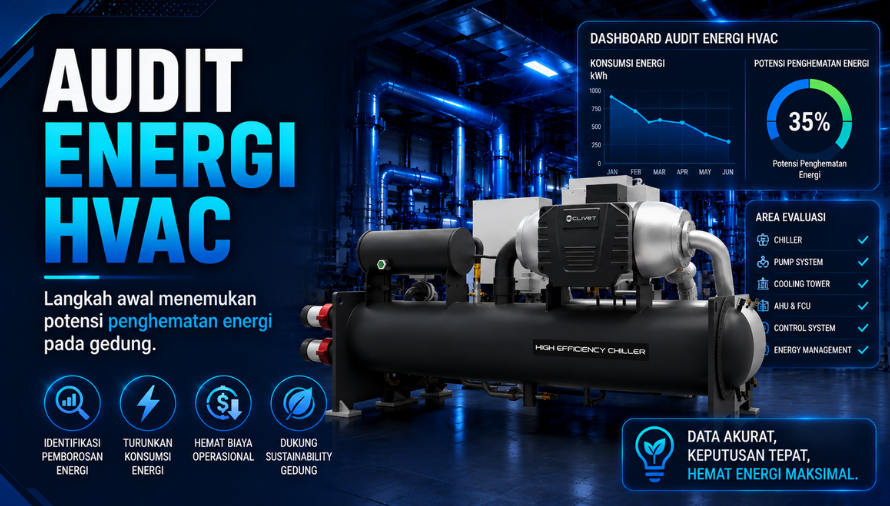 Audit Energy HVAC oleh Bukaka Inti Aircon